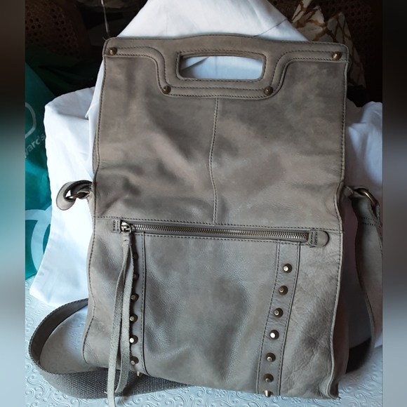 Lucky Brand Suede Foldover Bag - Picture 6 of 16